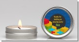 Building Blocks - Birthday Party Candle Favors