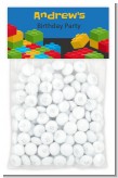 Building Blocks - Custom Birthday Party Treat Bag Topper