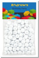 Building Blocks - Custom Birthday Party Treat Bag Topper