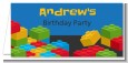 Building Blocks - Personalized Birthday Party Place Cards thumbnail