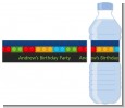 Building Blocks - Personalized Birthday Party Water Bottle Labels thumbnail
