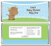 Bull | Taurus Horoscope - Personalized Baby Shower Candy Bar Wrappers