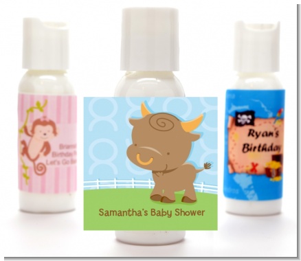 Bull | Taurus Horoscope - Personalized Baby Shower Lotion Favors