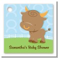 Bull | Taurus Horoscope - Personalized Baby Shower Card Stock Favor Tags thumbnail