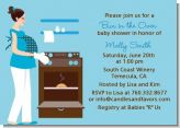 Bun in the Oven Boy - Baby Shower Invitations