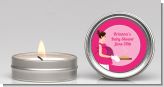 Bun in the Oven Girl - Baby Shower Candle Favors