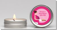 Bun in the Oven Girl - Baby Shower Candle Favors