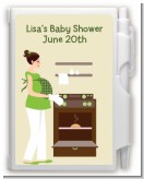 Bun in the Oven Neutral - Baby Shower Personalized Notebook Favor