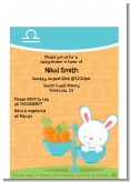 Bunny | Libra Horoscope - Baby Shower Petite Invitations