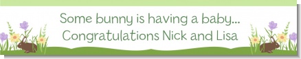Bunny - Personalized Baby Shower Banners