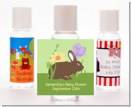 Bunny - Personalized Baby Shower Hand Sanitizers Favors