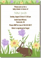 Bunny - Baby Shower Invitations