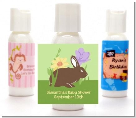 Bunny - Personalized Baby Shower Lotion Favors