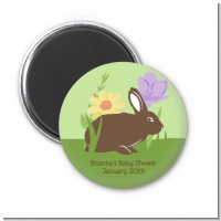 Bunny - Personalized Baby Shower Magnet Favors