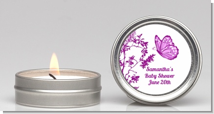 Butterfly - Baby Shower Candle Favors