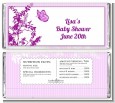Butterfly - Personalized Baby Shower Candy Bar Wrappers thumbnail