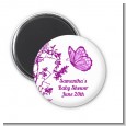 Butterfly - Personalized Baby Shower Magnet Favors thumbnail
