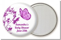 Butterfly - Personalized Baby Shower Pocket Mirror Favors