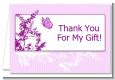 Butterfly - Baby Shower Thank You Cards thumbnail