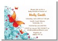 Butterfly Wishes - Birthday Party Petite Invitations thumbnail
