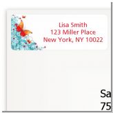 Butterfly Wishes - Birthday Party Return Address Labels