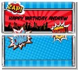 Calling All Superheroes - Personalized Birthday Party Candy Bar Wrappers thumbnail