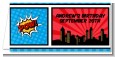 Calling All Superheroes - Personalized Birthday Party Place Cards thumbnail