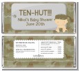 Camo Military - Personalized Baby Shower Candy Bar Wrappers thumbnail