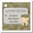 Camo Military - Personalized Baby Shower Card Stock Favor Tags thumbnail