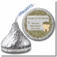 Camo Military - Hershey Kiss Baby Shower Sticker Labels thumbnail