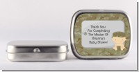 Camo Military - Personalized Baby Shower Mint Tins