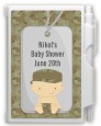 Camo Military - Baby Shower Personalized Notebook Favor thumbnail