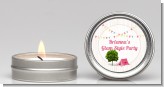 Camping Glam Style - Birthday Party Candle Favors