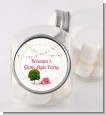 Camping Glam Style - Personalized Birthday Party Candy Jar thumbnail