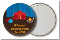 Camping - Personalized Birthday Party Pocket Mirror Favors