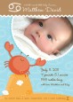 Crab | Cancer Horoscope - Birth Announcement Photo Card thumbnail