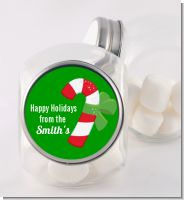 Candy Cane - Personalized Christmas Candy Jar