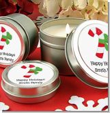 Candy Cane - Christmas Candle Favors