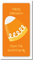 Candy Corn - Custom Rectangle Halloween Sticker/Labels