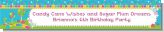 Candy Land - Personalized Birthday Party Banners