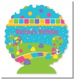 Candy Land - Personalized Birthday Party Centerpiece Stand
