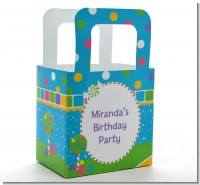 Candy Land - Personalized Birthday Party Favor Boxes