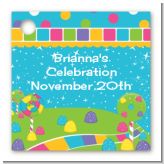 Candy Land - Personalized Birthday Party Card Stock Favor Tags