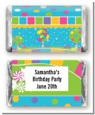 Candy Land - Personalized Birthday Party Mini Candy Bar Wrappers