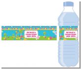 Candy Land - Personalized Birthday Party Water Bottle Labels