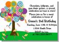 Candy Tree - Birthday Party Invitations thumbnail