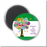 Candy Tree - Personalized Birthday Party Magnet Favors
