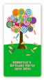 Candy Tree - Custom Rectangle Birthday Party Sticker/Labels thumbnail