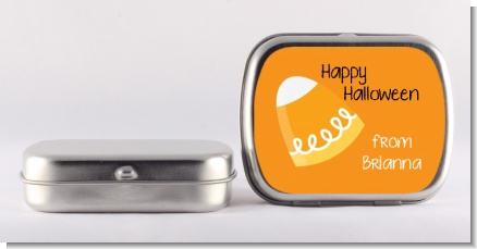 Candy Corn - Personalized Halloween Mint Tins