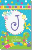 Candy Land - Personalized Birthday Party Nursery Wall Art